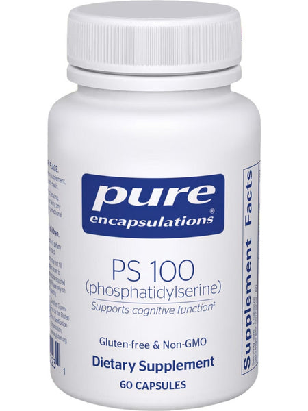 Pure Encapsulations, PS 100, 100 mg, 60 caps