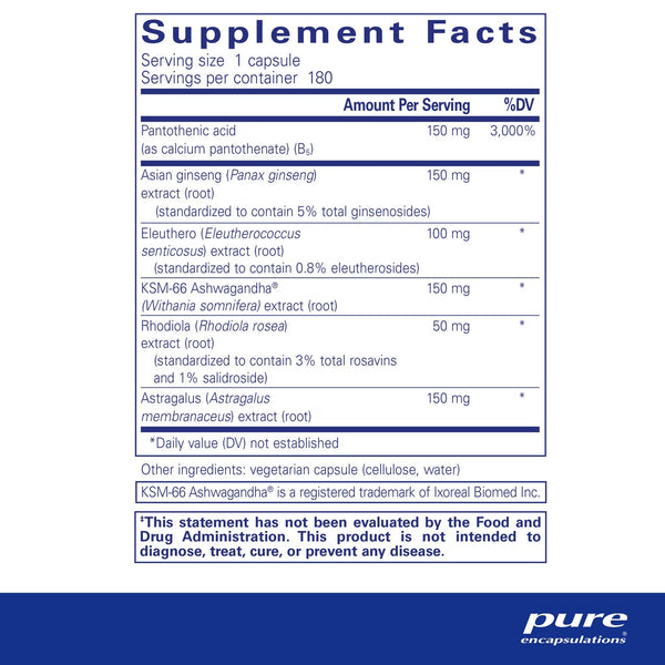 Pure Encapsulations, Phyto-ADR, 180 Capsules