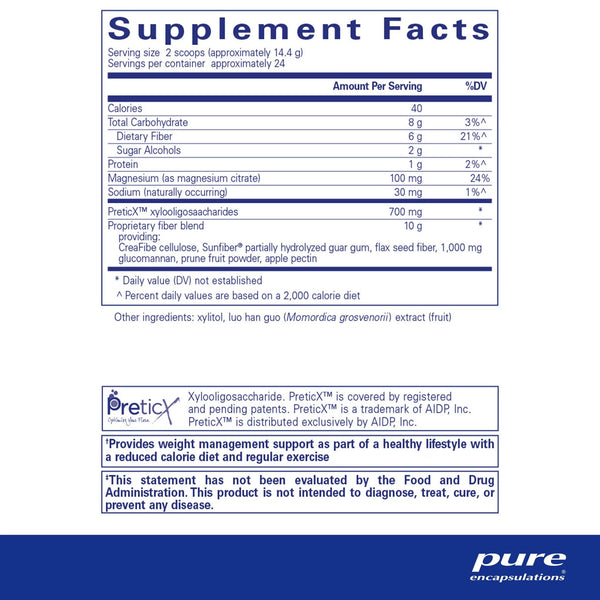 Pure Encapsulations, PureLean Fiber, 12 oz