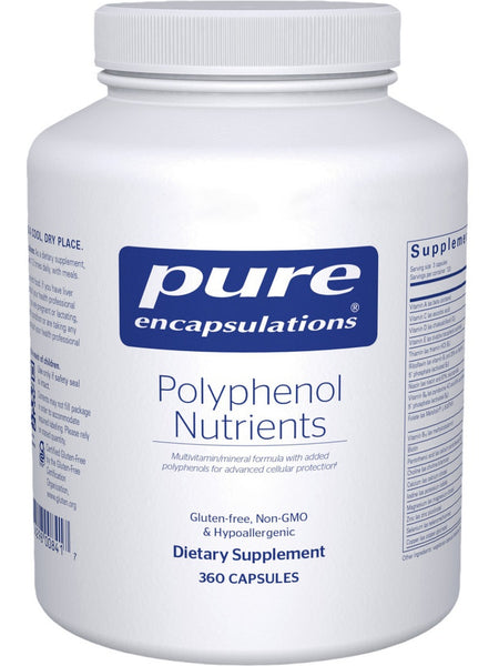 Pure Encapsulations, Polyphenol Nutrients, 360 vcaps