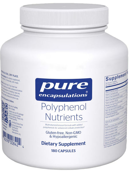 Pure Encapsulations, Polyphenol Nutrients, 180 vcaps