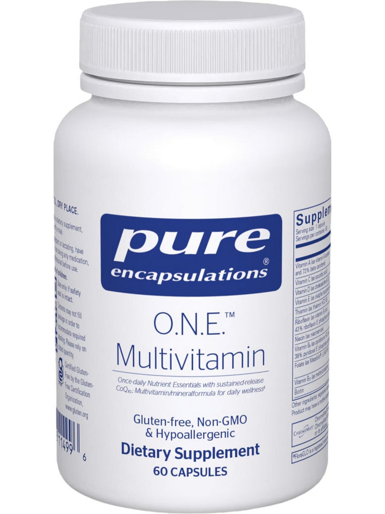 Pure Encapsulations, O.N.E. Multivitamin, 60 Capsules