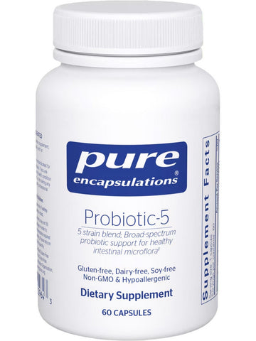 Pure Encapsulations, Probiotic-5, 60 Capsules