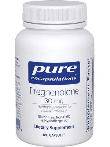 Pure Encapsulations, Pregnenolone, 30 mg, 180 Capsules
