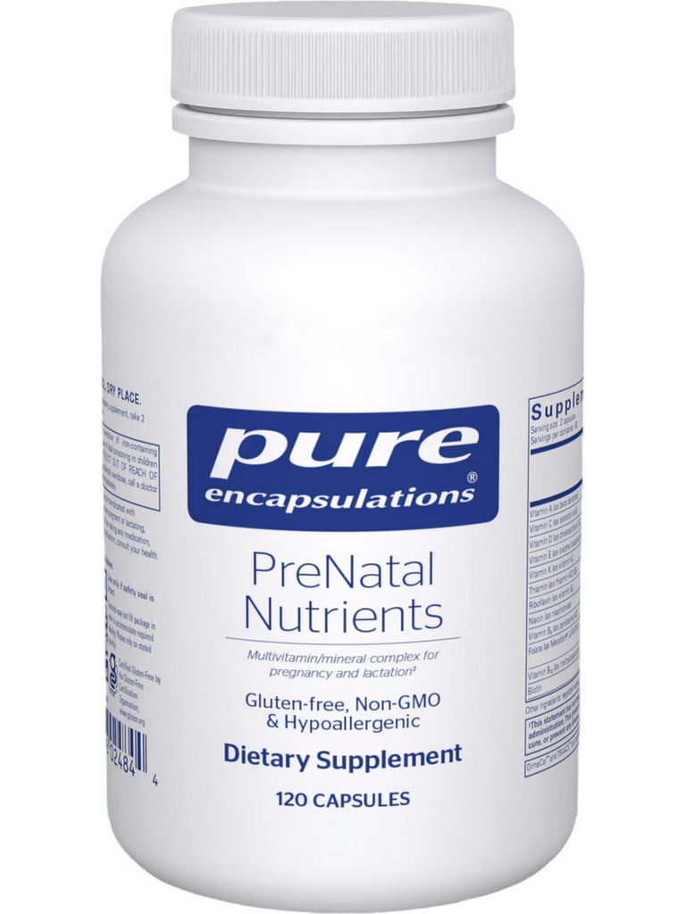 Pure Encapsulations, PreNatal Nutrients, 120 Capsules