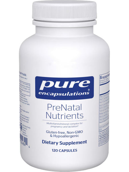 Pure Encapsulations, PreNatal Nutrients, 120 Capsules
