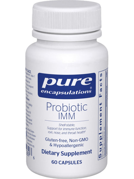 Pure Encapsulations, Probiotic IMM, 60 caps