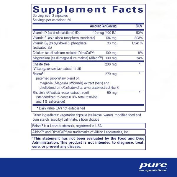 Pure Encapsulations, PMS Essentials, 120 Capsules