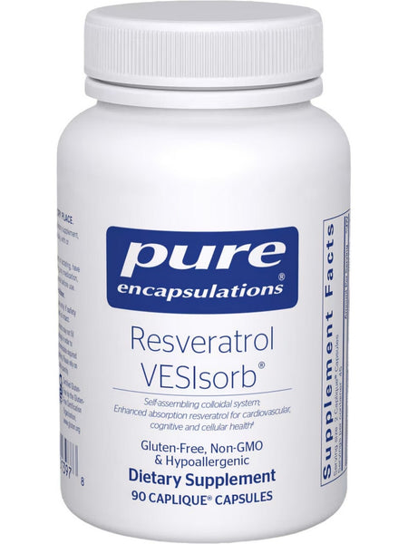 Pure Encapsulations, Resveratrol VESIsorb, 90 caps