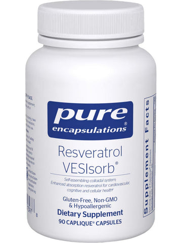 Pure Encapsulations, Resveratrol VESIsorb, 90 caps