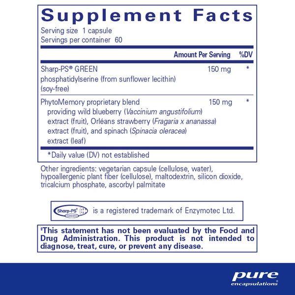 Pure Encapsulations, PS Plus, 60 Capsules