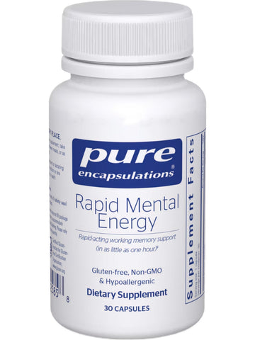 Pure Encapsulations, Rapid Mental Energy, 30 Capsules