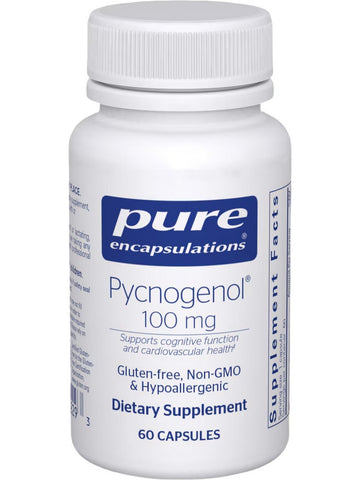 Pure Encapsulations, Pycnogenol, 100 mg, 60 vcaps