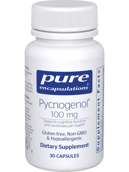 Pure Encapsulations, Pycnogenol, 100 mg, 30 vcaps