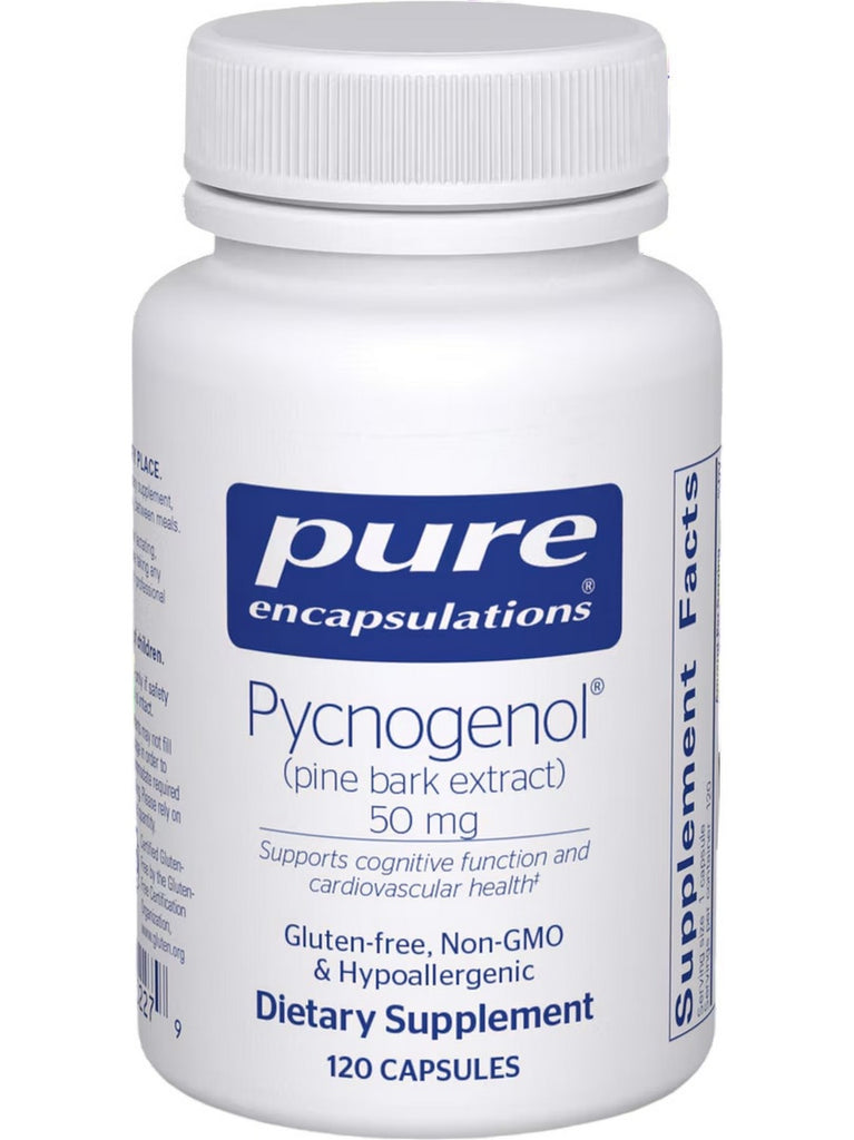 Pure Encapsulations, Pycnogenol, 50 mg, 120 vcaps