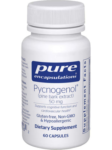 Pure Encapsulations, Pycnogenol, 50 mg, 60 vcaps