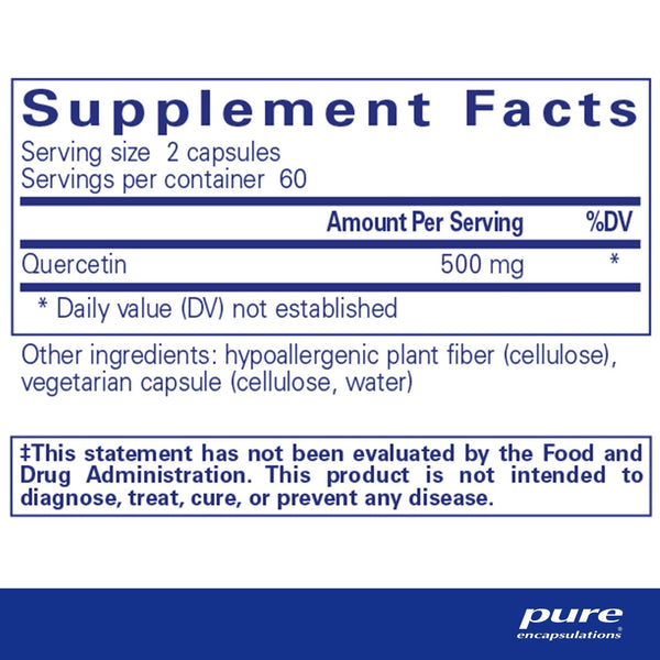 Pure Encapsulations, Quercetin, 120 Capsules