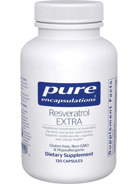 Pure Encapsulations, Resveratrol EXTRA, 120 caps