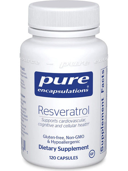 Pure Encapsulations, Resveratrol, 40 mg, 120 vcaps