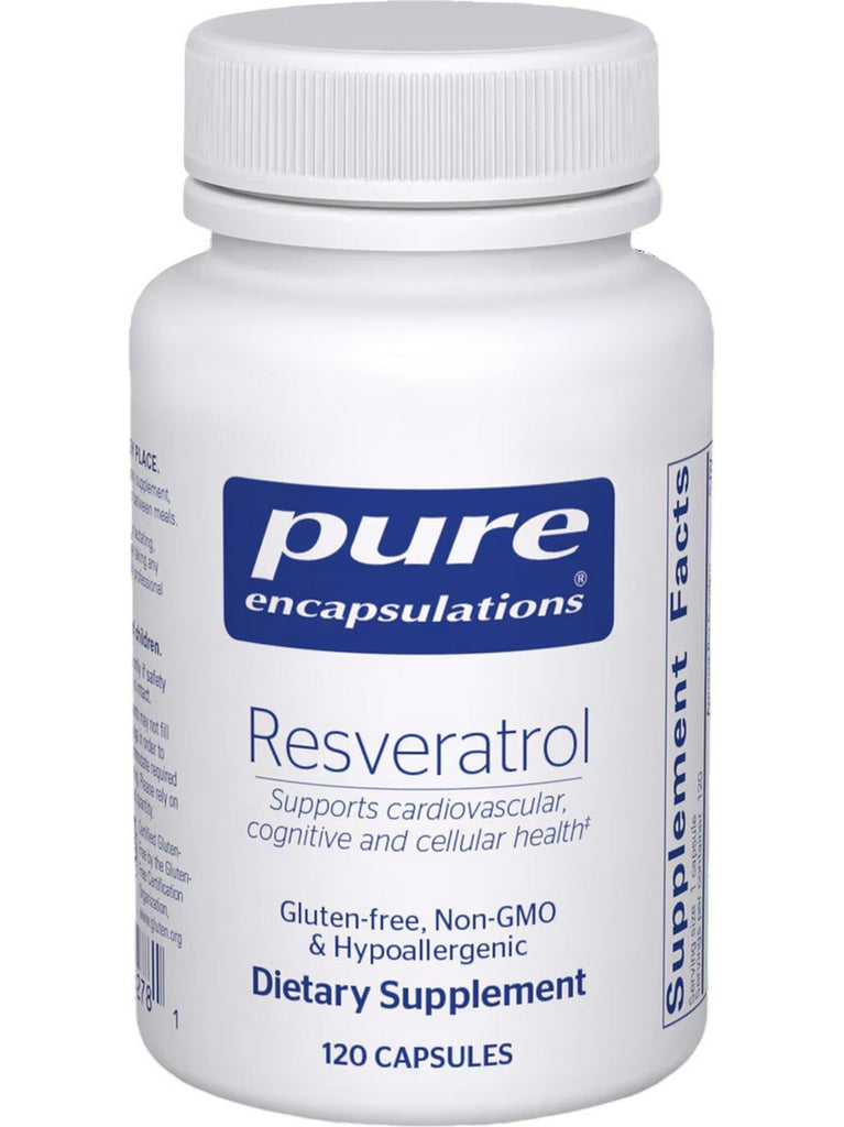 Pure Encapsulations, Resveratrol, 40 mg, 120 vcaps