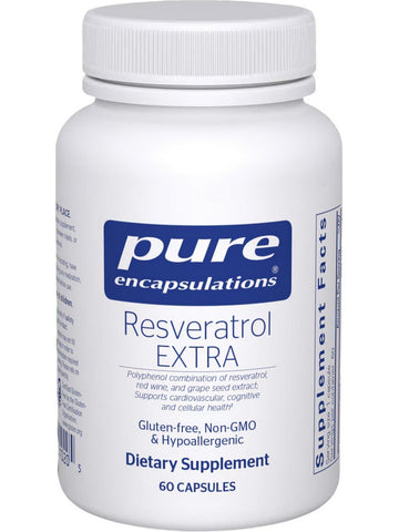 Pure Encapsulations, Resveratrol EXTRA, 60 caps