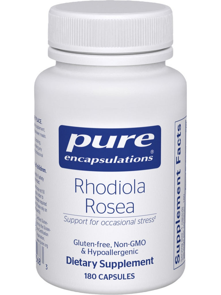 Pure Encapsulations, Rhodiola Rosea, 100 mg, 180 vcaps