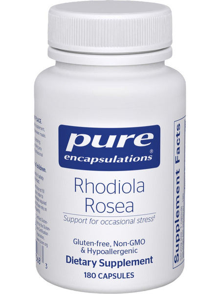 Pure Encapsulations, Rhodiola Rosea, 100 mg, 180 vcaps