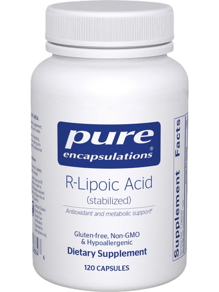 Pure Encapsulations, R-Lipoic Acid (stabilized), 120 vcaps