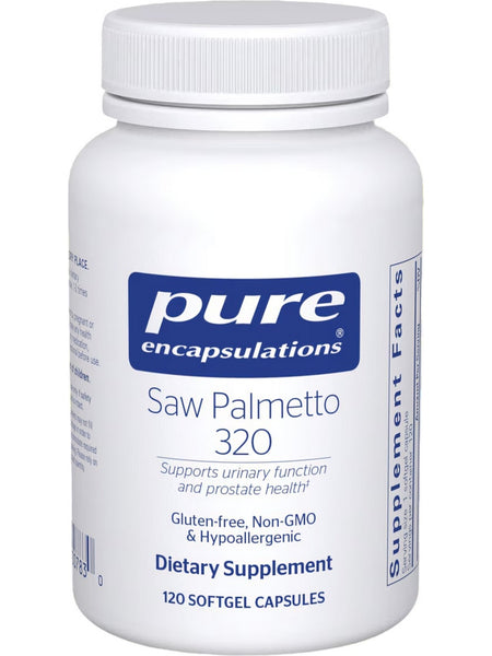 Pure Encapsulations, Saw Palmetto 320, 120 Softgel Capsules