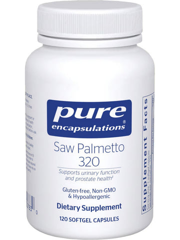 Pure Encapsulations, Saw Palmetto 320, 120 Softgel Capsules