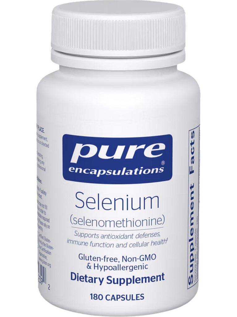 Pure Encapsulations, Selenium (Selenomethionine), 180 Capsules