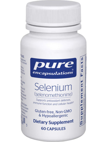 Pure Encapsulations, Selenium (Selenomethionine), 60 Capsules