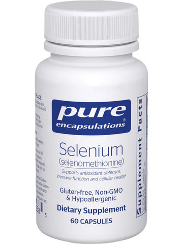 Pure Encapsulations, Selenium (Selenomethionine), 60 Capsules