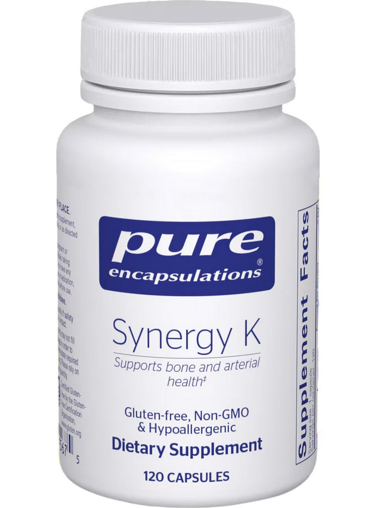 Pure Encapsulations, Synergy K, 120 caps
