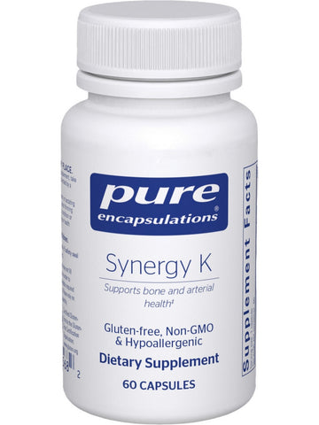 Pure Encapsulations, Synergy K, 60 vegcaps