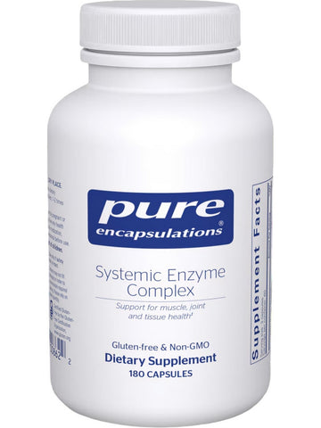 Pure Encapsulations, Systemic Enzyme Complex, 180 Capsules