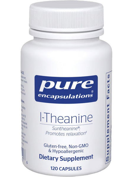 Pure Encapsulations, L-Theanine, 200 mg, 120 vcaps