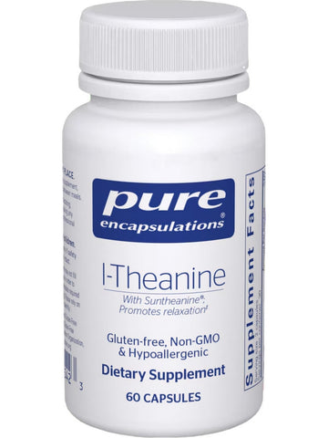 Pure Encapsulations, L-Theanine, 200 mg, 60 vcaps