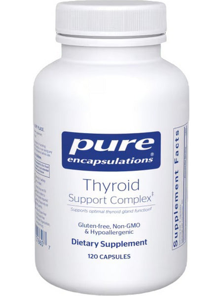 Pure Encapsulations, Thyroid Support Complex, 120 caps