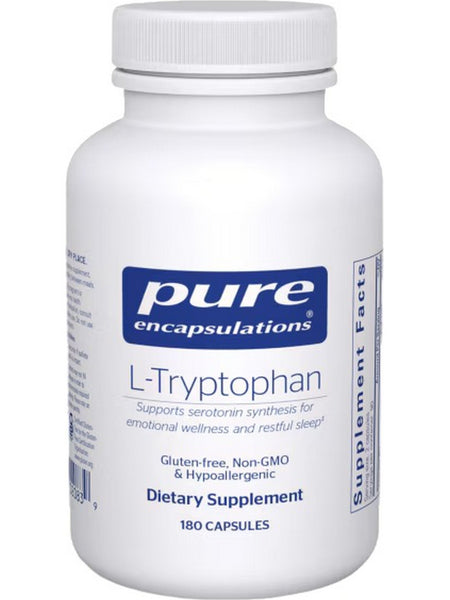 Pure Encapsulations, L-Tryptophan, 180 caps