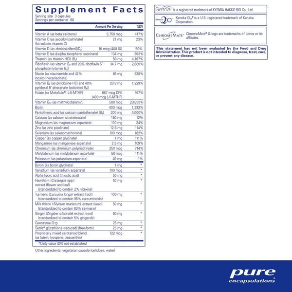 Pure Encapsulations, UltraNutrient, 180 Capsules