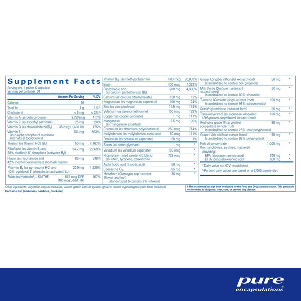 Pure Encapsulations, Ultra Pure Pack, 30 Packets