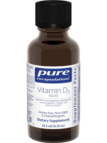 Pure Encapsulations, Vitamin D3 Liquid, 0.75 oz