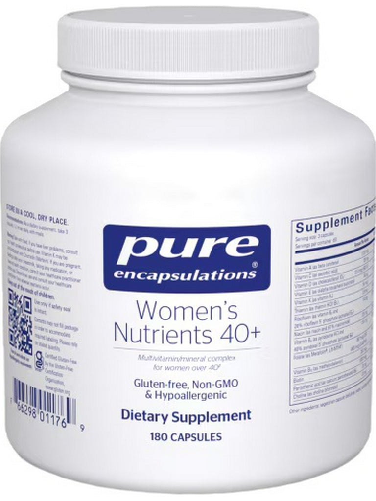 Pure Encapsulations, Women’s Nutrients 40+, 180 Capsules