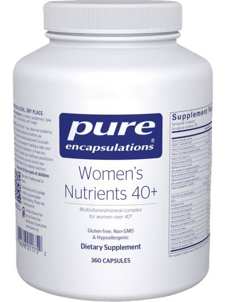 Pure Encapsulations, Women’s Nutrients 40+, 360 Capsules