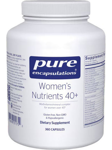 Pure Encapsulations, Women’s Nutrients 40+, 360 Capsules