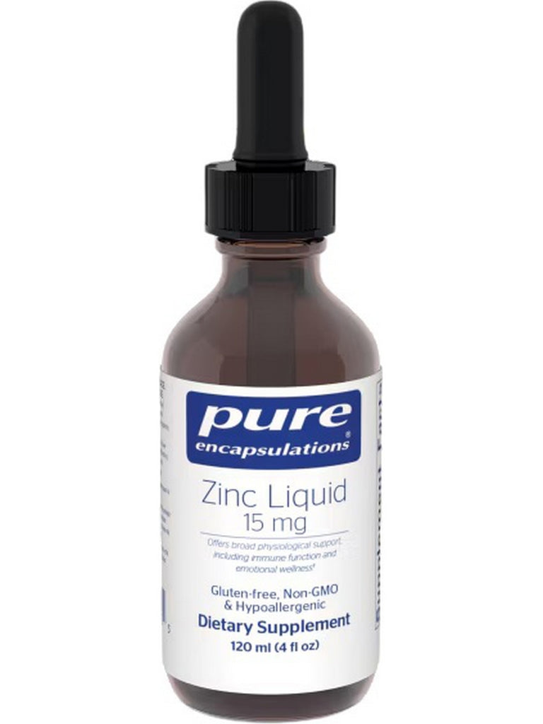 Pure Encapsulations, Zinc Liquid, 120 ml