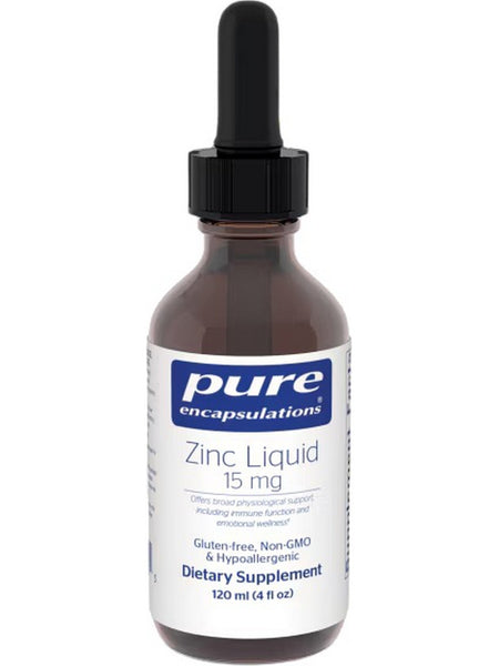 Pure Encapsulations, Zinc Liquid, 120 ml