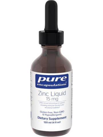 Pure Encapsulations, Zinc Liquid, 120 ml
