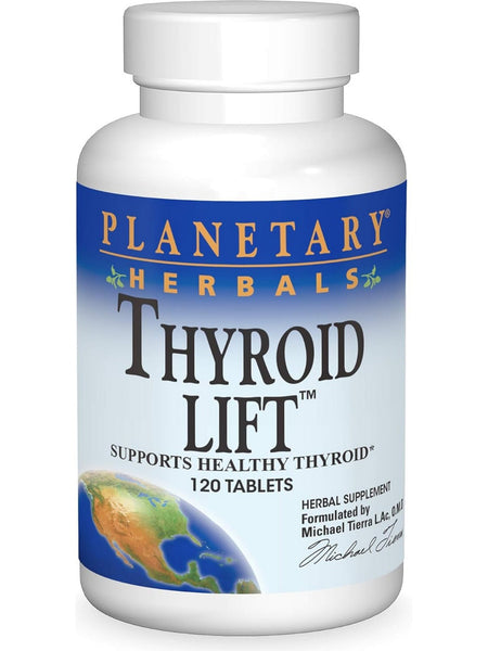 Planetary Herbals, Thyroid Lift™, 120 Tablets